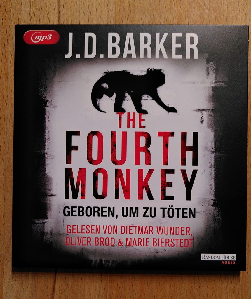 J. D. Barker - The Fourth Monkey Hörbuch